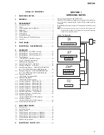 Preview for 3 page of Sony DVP-S9 Service Manual