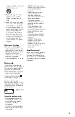 Preview for 3 page of Sony DVP-SR210P Reference Manual