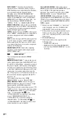 Preview for 8 page of Sony DVP-SR520P Reference Manual