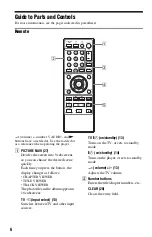 Preview for 6 page of Sony DVP-SR550P Operating Instructions Manual