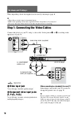 Preview for 10 page of Sony DVP-SR550P Operating Instructions Manual