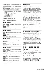 Preview for 5 page of Sony DVP-SR700H Reference Manual