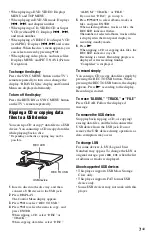 Preview for 7 page of Sony DVP-SR700H Reference Manual