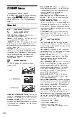 Preview for 8 page of Sony DVP-SR700H Reference Manual