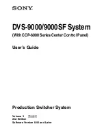 Preview for 973 page of Sony DVS-9000 User Manual