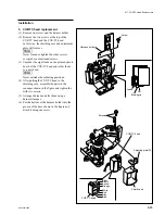 Предварительный просмотр 135 страницы Sony DVW-250 Maintenance Manual