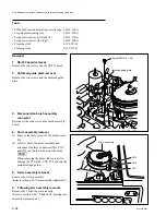 Предварительный просмотр 166 страницы Sony DVW-250 Maintenance Manual