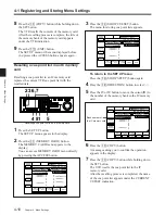 Preview for 52 page of Sony DVW-500/1 Operation Manual