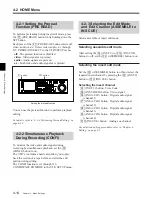 Preview for 56 page of Sony DVW-500/1 Operation Manual