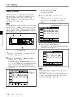 Preview for 62 page of Sony DVW-500/1 Operation Manual