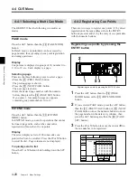 Preview for 70 page of Sony DVW-500/1 Operation Manual