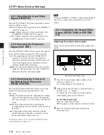 Preview for 76 page of Sony DVW-500/1 Operation Manual