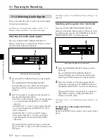 Preview for 88 page of Sony DVW-500/1 Operation Manual