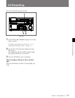 Preview for 91 page of Sony DVW-500/1 Operation Manual