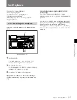 Preview for 93 page of Sony DVW-500/1 Operation Manual