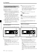 Preview for 94 page of Sony DVW-500/1 Operation Manual