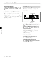 Preview for 108 page of Sony DVW-500/1 Operation Manual