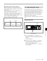 Preview for 109 page of Sony DVW-500/1 Operation Manual