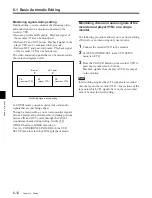 Preview for 112 page of Sony DVW-500/1 Operation Manual