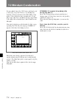 Preview for 122 page of Sony DVW-500/1 Operation Manual