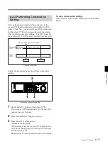 Preview for 111 page of Sony DVW-500P/1 Service Manual