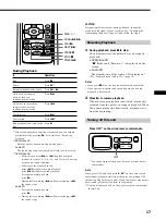 Предварительный просмотр 17 страницы Sony DVX-100 - 10 Disc Dvd Changer Operating Instructions Manual