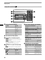 Предварительный просмотр 18 страницы Sony DVX-100 - 10 Disc Dvd Changer Operating Instructions Manual