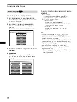 Предварительный просмотр 38 страницы Sony DVX-100 - 10 Disc Dvd Changer Operating Instructions Manual