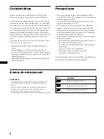 Предварительный просмотр 56 страницы Sony DVX-100 - 10 Disc Dvd Changer Operating Instructions Manual