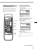 Предварительный просмотр 75 страницы Sony DVX-100 - 10 Disc Dvd Changer Operating Instructions Manual