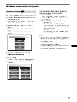 Предварительный просмотр 89 страницы Sony DVX-100 - 10 Disc Dvd Changer Operating Instructions Manual