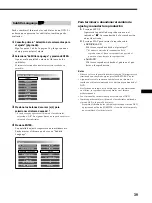 Предварительный просмотр 91 страницы Sony DVX-100 - 10 Disc Dvd Changer Operating Instructions Manual