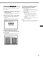 Предварительный просмотр 99 страницы Sony DVX-100 - 10 Disc Dvd Changer Operating Instructions Manual