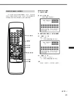 Предварительный просмотр 127 страницы Sony DVX-100 - 10 Disc Dvd Changer Operating Instructions Manual