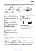 Предварительный просмотр 5 страницы Sony DVX-100 - 10 Disc Dvd Changer Service Manual