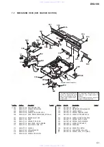 Предварительный просмотр 51 страницы Sony DVX-100 - 10 Disc Dvd Changer Service Manual