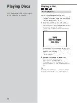 Предварительный просмотр 14 страницы Sony DVX-100S Operating Instructions Manual