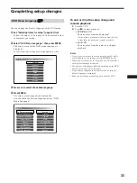 Предварительный просмотр 35 страницы Sony DVX-100S Operating Instructions Manual