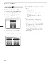 Предварительный просмотр 36 страницы Sony DVX-100S Operating Instructions Manual