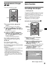 Preview for 61 page of Sony DVX-11A - Car Mp3/dvd/cd Single Player Operating Instructions Manual