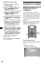 Preview for 64 page of Sony DVX-11A - Car Mp3/dvd/cd Single Player Operating Instructions Manual