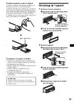 Preview for 69 page of Sony DVX-11A - Car Mp3/dvd/cd Single Player Operating Instructions Manual