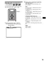 Preview for 15 page of Sony DVX 11B Operating Instructions Manual