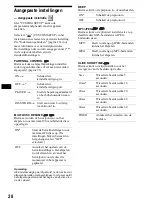 Preview for 182 page of Sony DVX 11B Operating Instructions Manual