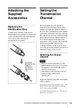 Preview for 19 page of Sony DWM-01 Operating Instructions Manual