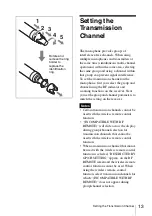 Preview for 13 page of Sony DWM-02 Operating Instructions Manual