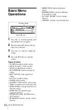 Preview for 20 page of Sony DWM-02 Operating Instructions Manual