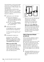 Preview for 16 page of Sony DWR-S01D Operating Instructions Manual