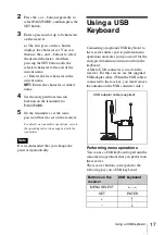 Предварительный просмотр 17 страницы Sony DWR-S01D Operating Instructions Manual