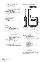 Preview for 42 page of Sony DWT-B01 Operating Instructions Manual